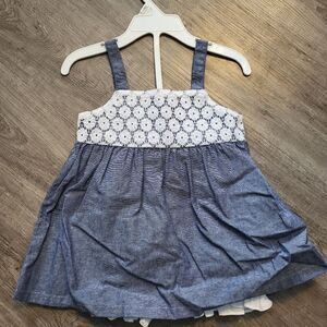Picapino baby dress 2 piece set 18 M